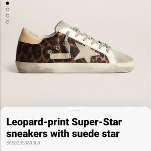 1000% percent authentic Golden Goose. Gently used.